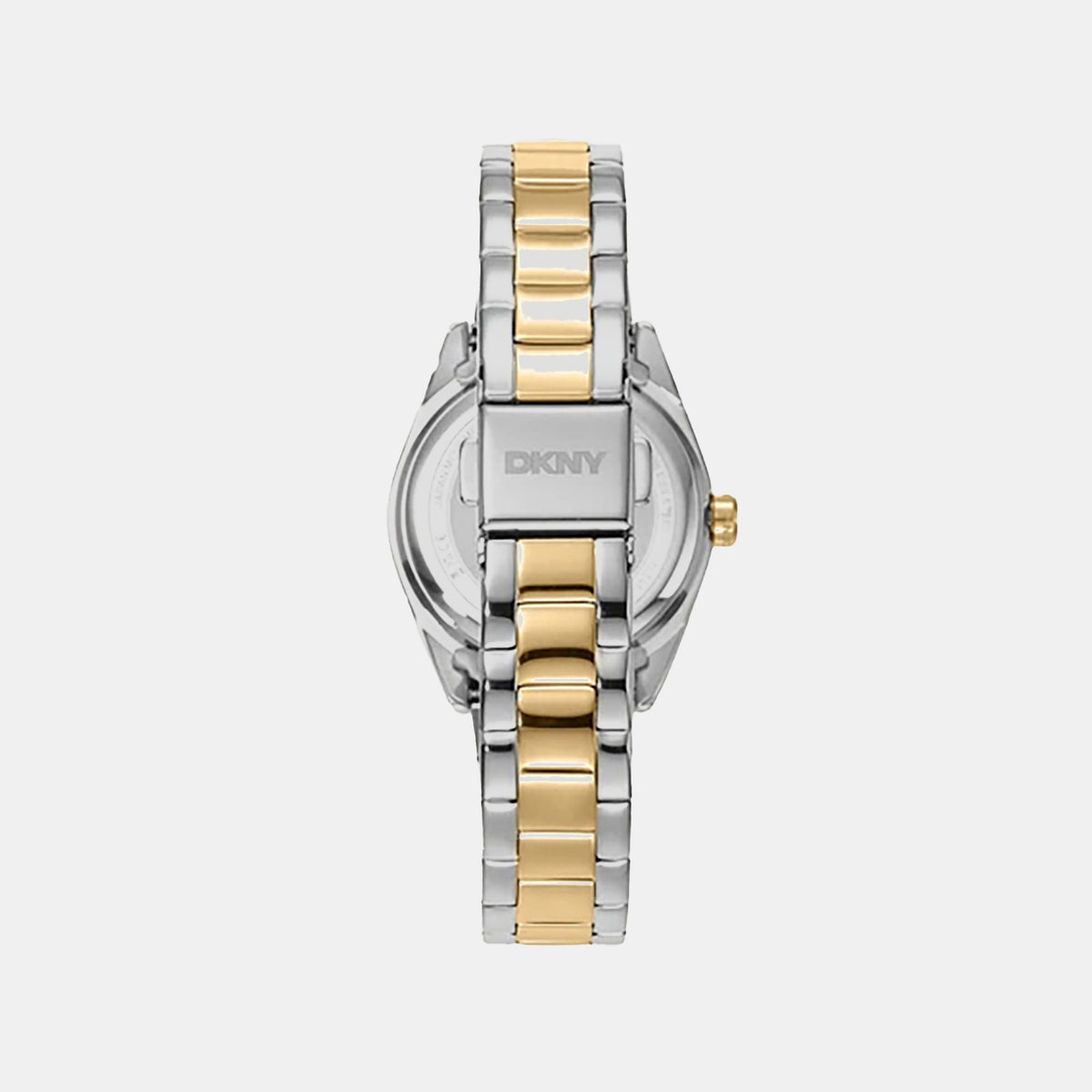 Logo Classic Women Quartz Silver Dial Analog Stainless Steel Watch DK1L145M0095