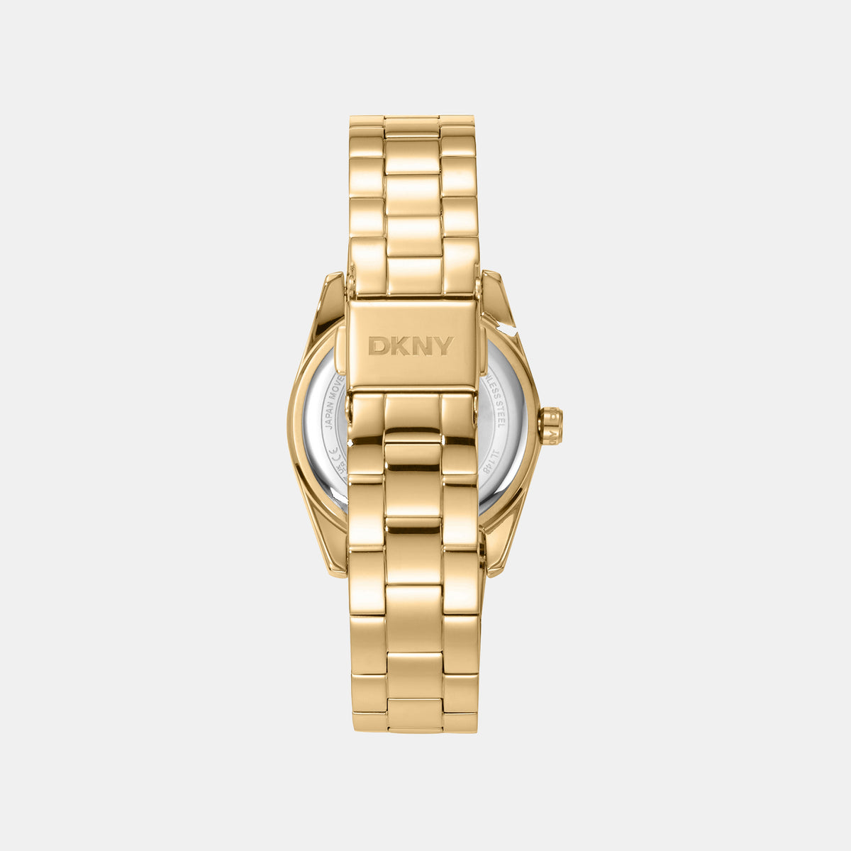 Women Quartz Silver Dial Analog Stainless Steel Watch DK1L148M0025