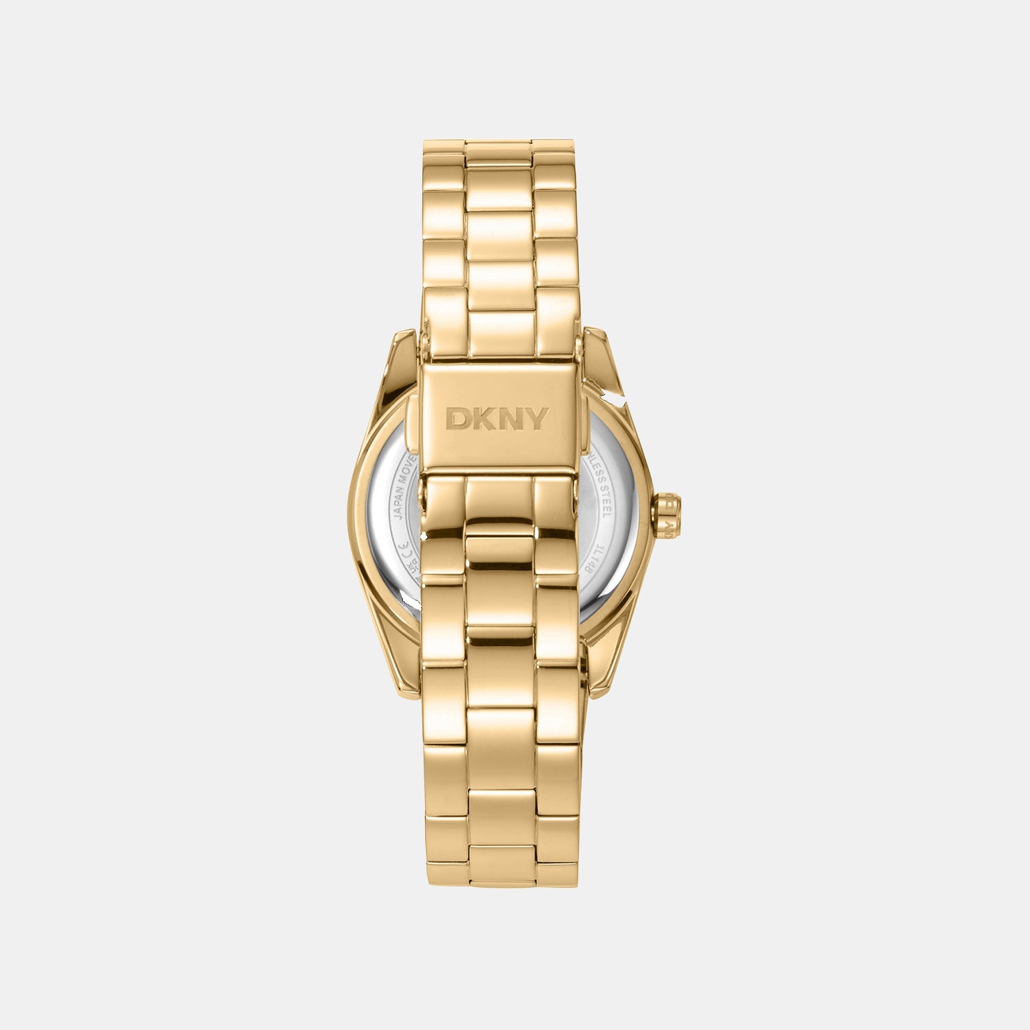 Women Quartz Silver Dial Analog Stainless Steel Watch DK1L148M0025