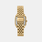 Women Quartz Gold Dial Analog Stainless Steel Watch DK1L154M0235