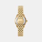 Women Quartz Gold Dial Analog Stainless Steel Watch DK1L156M0065