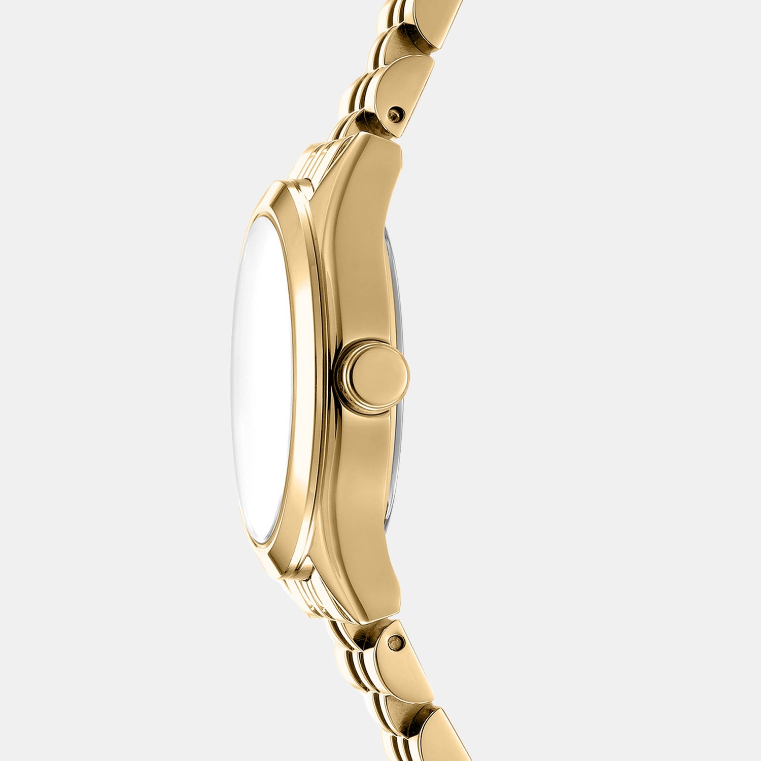 Women Quartz Gold Dial Analog Stainless Steel Watch DK1L156M0065