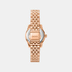 Women Quartz Rose Gold Dial Analog Stainless Steel Watch DK1L156M0075