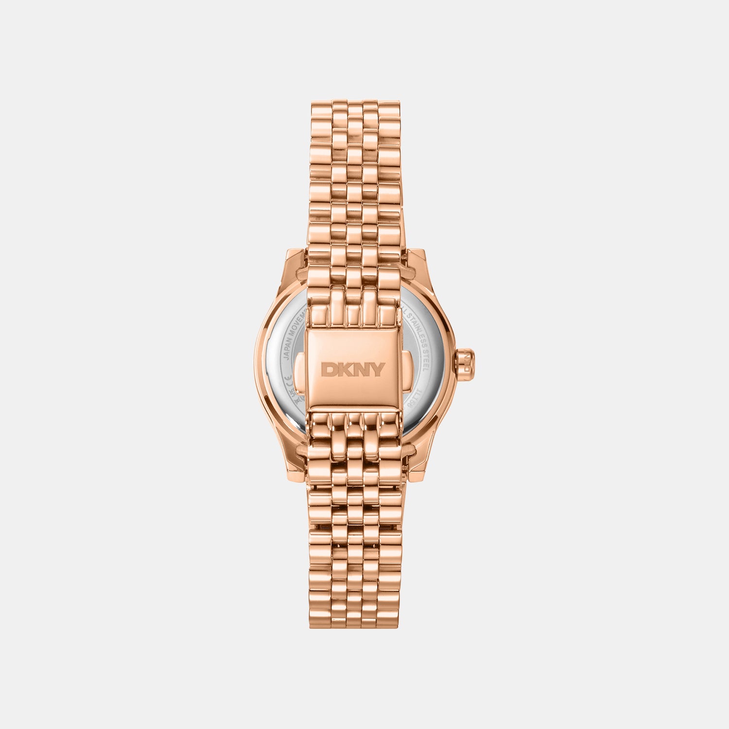 Women Quartz Rose Gold Dial Analog Stainless Steel Watch DK1L156M0075