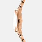 Women Quartz Rose Gold Dial Analog Stainless Steel Watch DK1L156M0075