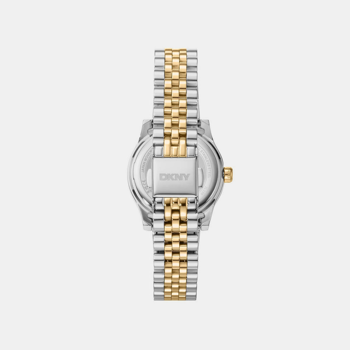 Women Quartz Silver Dial Analog Stainless Steel Watch DK1L156M0085