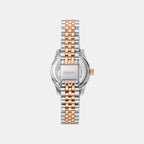 Women Quartz Silver Dial Analog Stainless Steel Watch DK1L156M0105