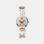 Posh Women Quartz Silver Dial Analog Stainless Steel Watch DK1L162M0085
