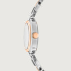 Posh Women Quartz Silver Dial Analog Stainless Steel Watch DK1L162M0085
