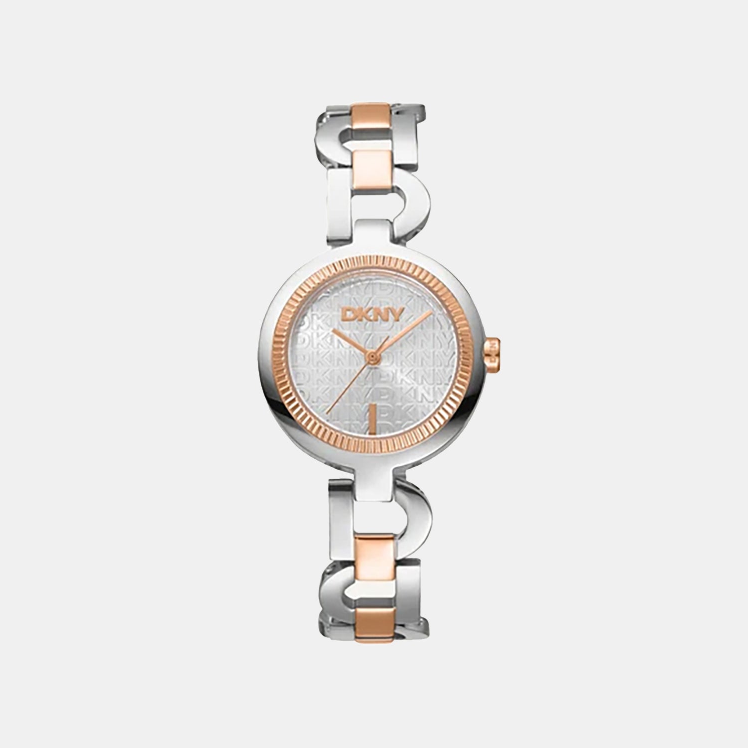 Posh Women Quartz Silver Dial Analog Stainless Steel Watch DK1L162M0085