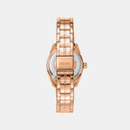 Women Quartz Silver Dial Analog Stainless Steel Watch DK1L169M0235