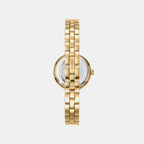 Women Quartz Gold Dial Analog Stainless Steel Watch DK1L170M0225