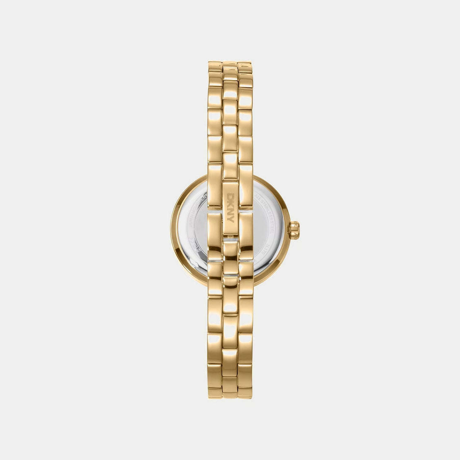 Women Quartz Gold Dial Analog Stainless Steel Watch DK1L170M0225