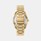 Women Quartz Gold Dial Multi-function Stainless Steel Watch DK1L171M0065