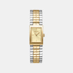 Women Quartz Gold Dial Analog Stainless Steel Watch DK1L172M0055
