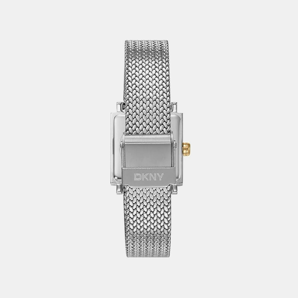 Women Quartz Green Dial Analog Stainless Steel Watch DK1L173M0125