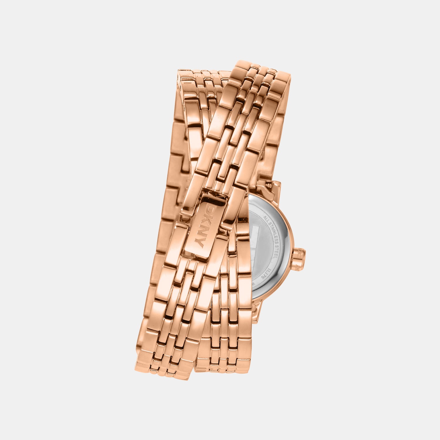 Women Quartz Rose Gold Dial Analog Stainless Steel Watch DK1L176M0055