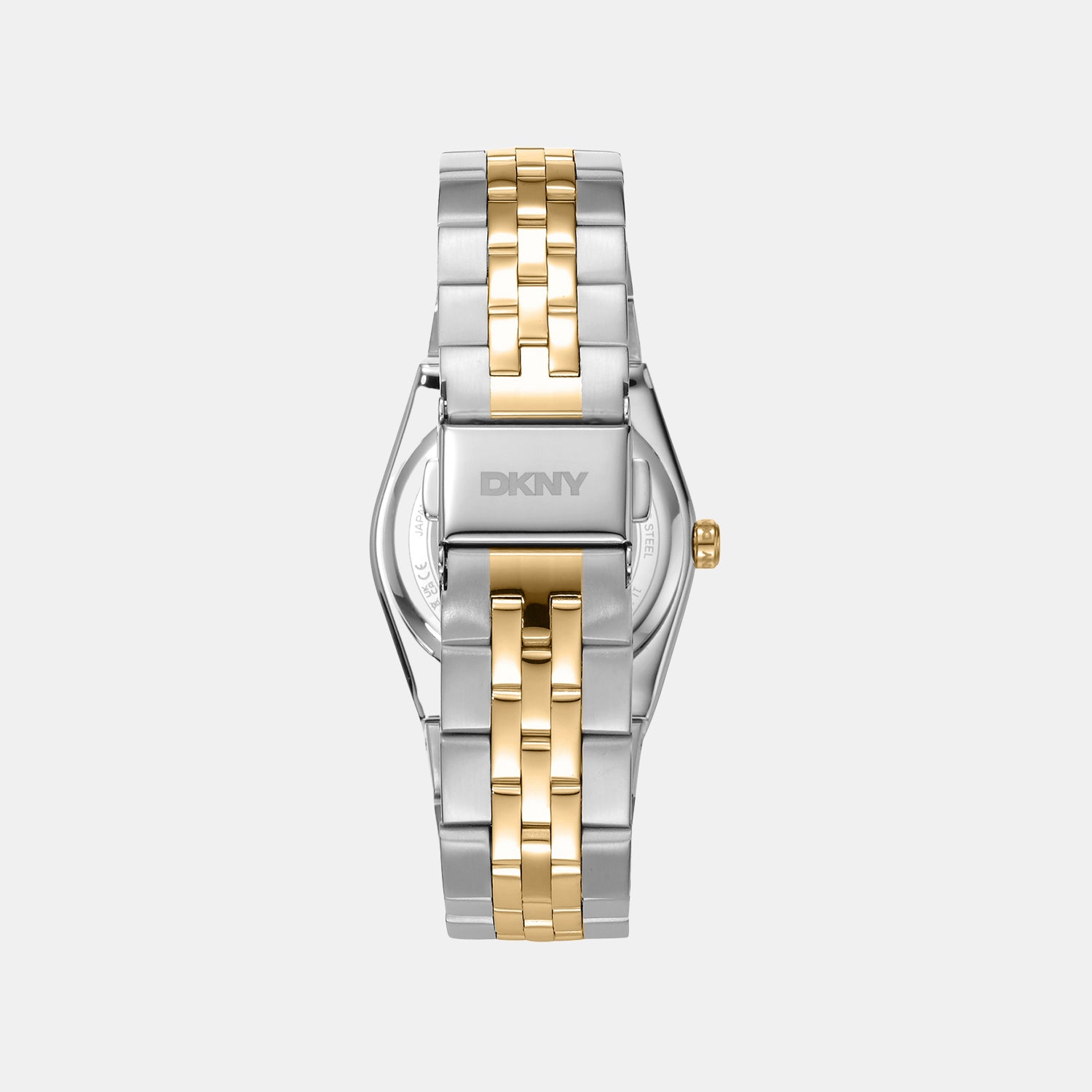 Women Quartz Silver Dial Analog Stainless Steel Watch DK1L177M0055