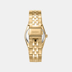 Women Quartz Silver Dial Analog Stainless Steel Watch DK1L177M0225