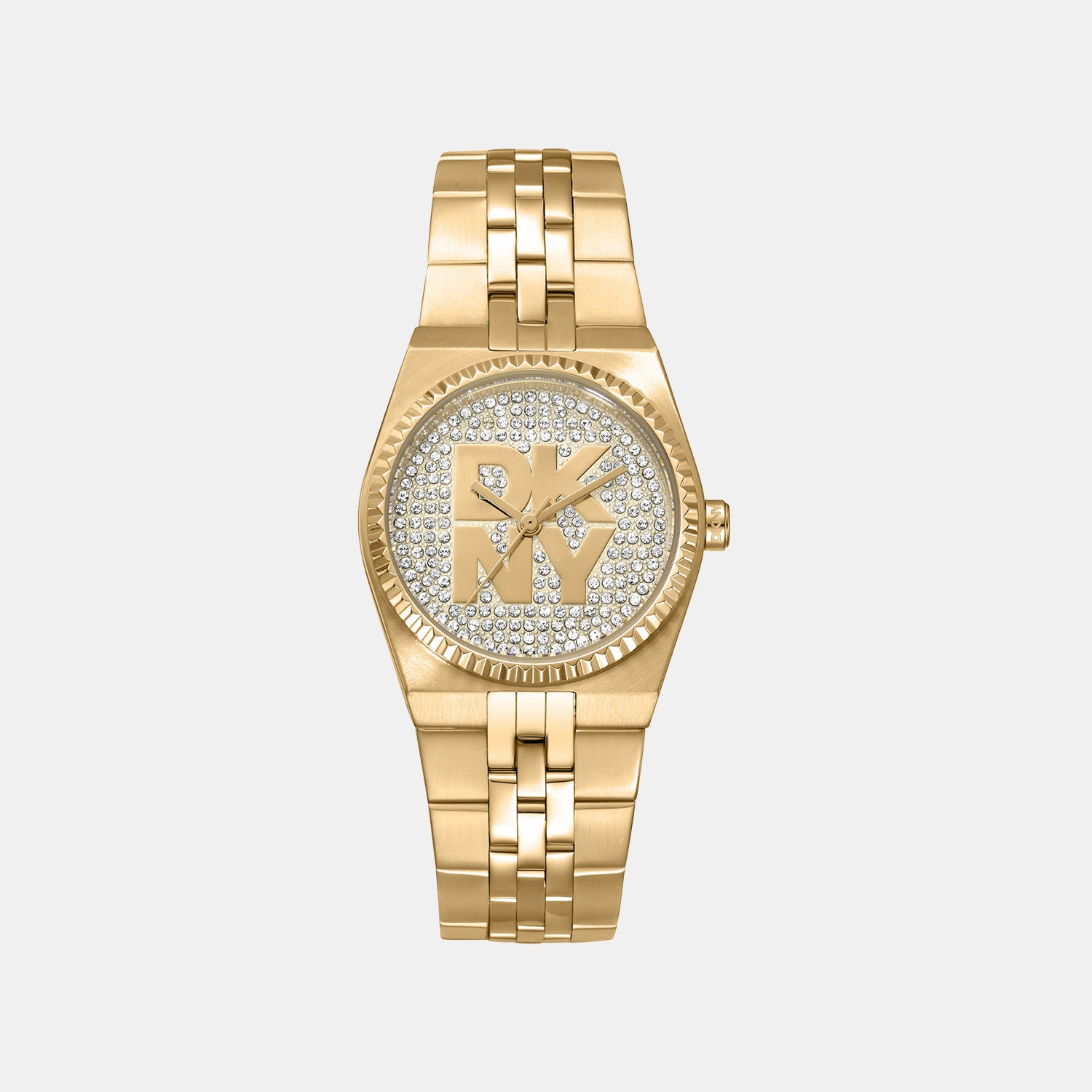 Women Quartz Silver Dial Analog Stainless Steel Watch DK1L177M0225