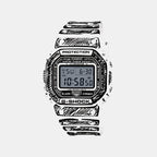 Men Digital Transparent Dial Digital Resin Watch G1796