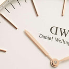 Classic Men Quartz White Dial Analog Leather Watch DW00100007K