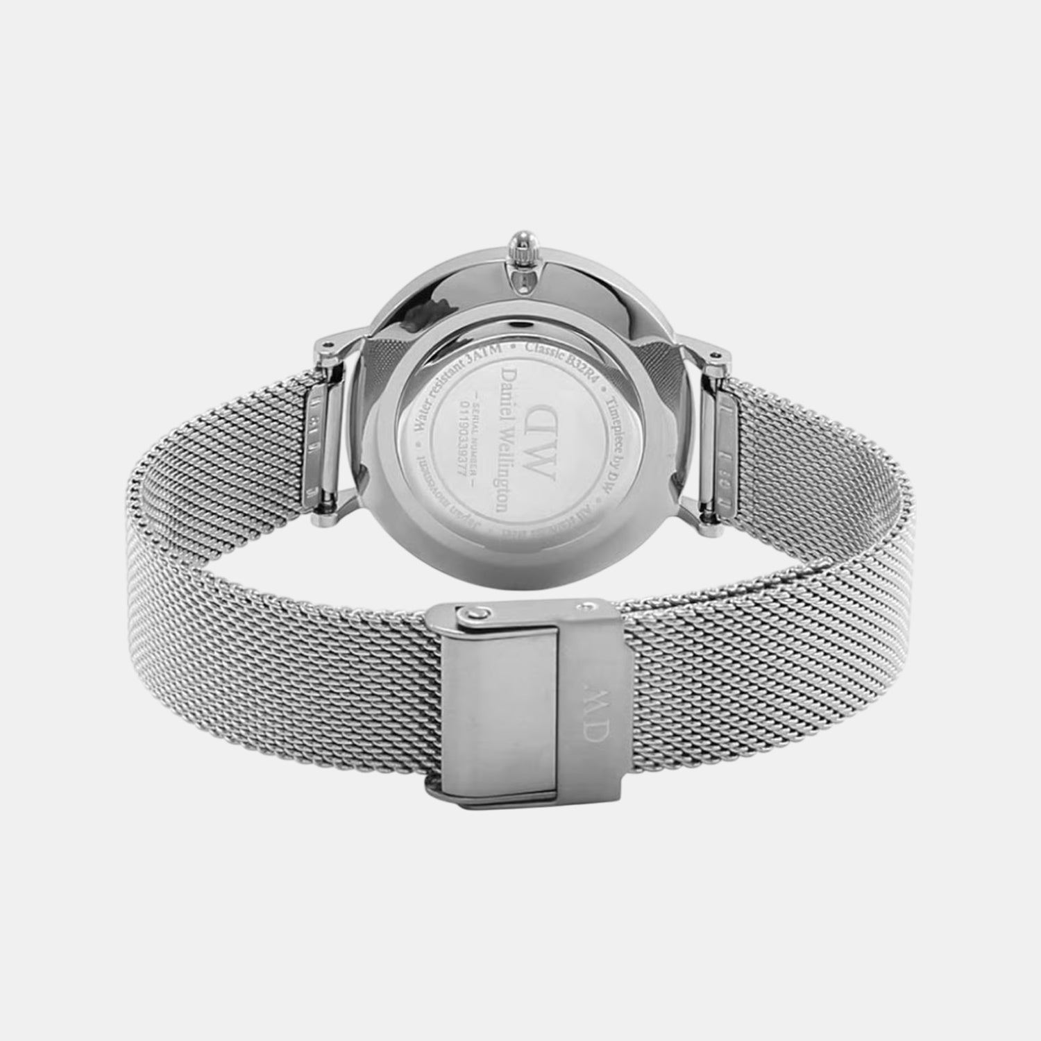 Petite Women Quartz White Dial Analog Stainless Steel Watch DW00100164