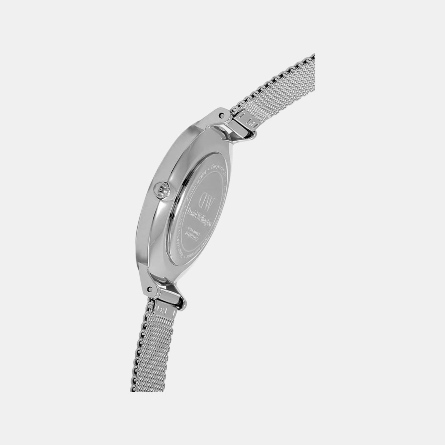 Petite Women Quartz White Dial Analog Stainless Steel Watch DW00100164