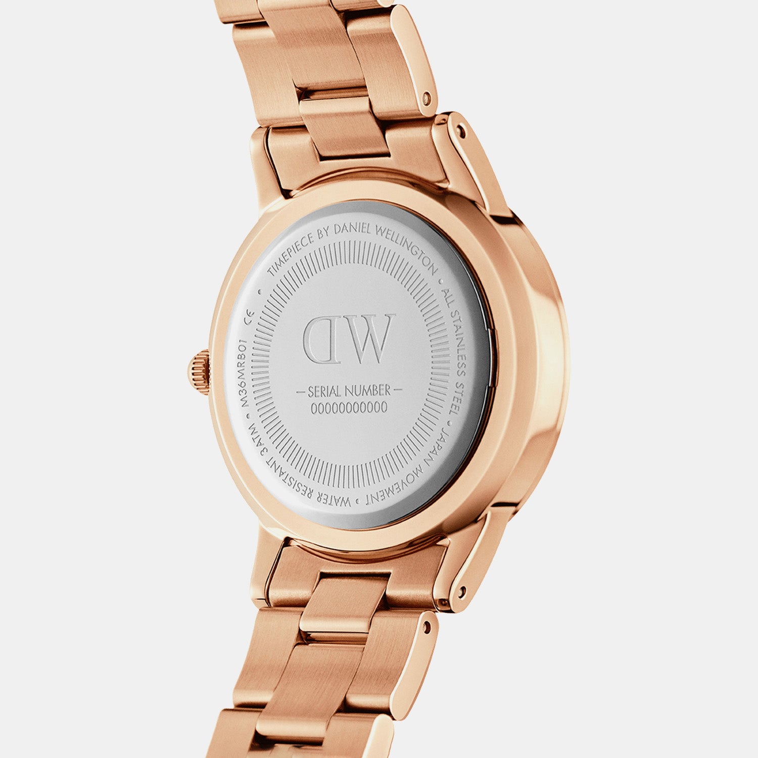 Iconic Women Quartz Black Dial Analog Stainless Steel Watch DW00100214K