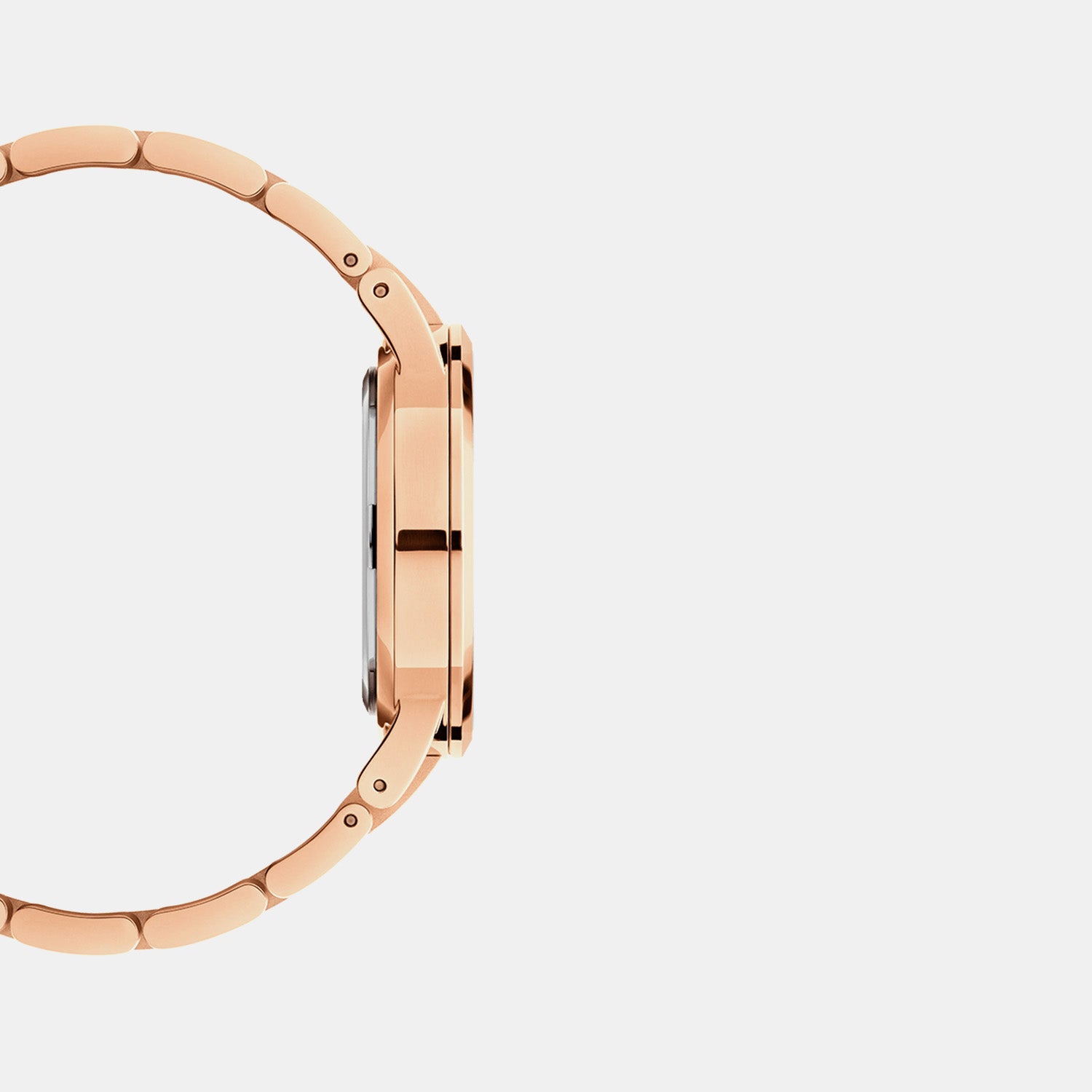 Iconic Women Quartz Black Dial Analog Stainless Steel Watch DW00100214K