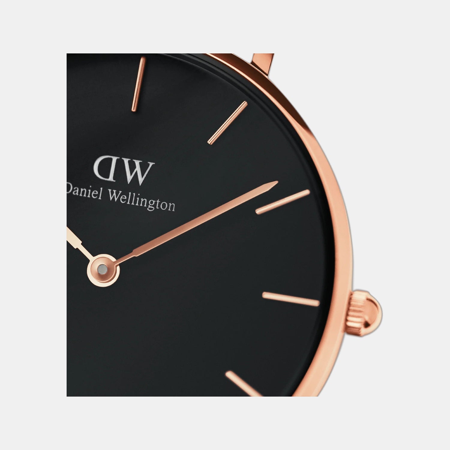 Petite Women Quartz Black Dial Analog Nato Watch DW00100215K