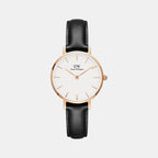 Petite Women Quartz White Dial Analog Stainless Steel Watch DW00100230K