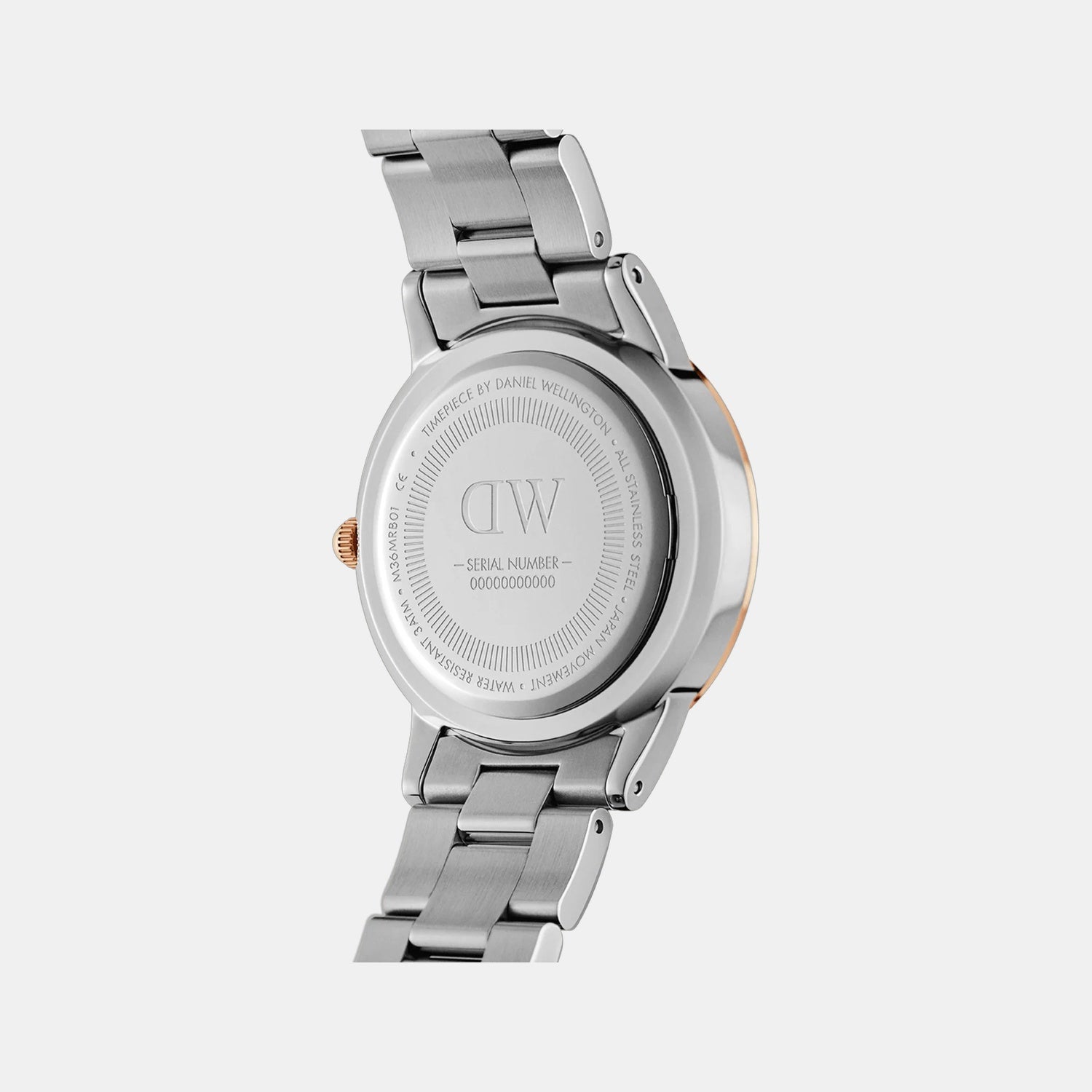 Iconic Women Quartz White Dial Analog Stainless Steel Watch DW00100359