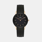 Daniel Wellington Round Black Analog watch