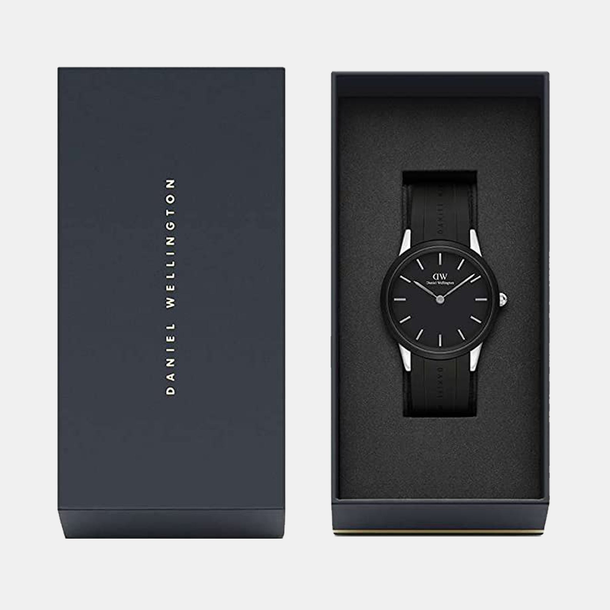 Daniel Wellington Rubber Black watch