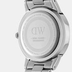 Iconic Men Quartz Blue Dial Analog Stainless Steel Watch DW00100448K