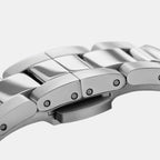 Iconic Men Quartz Blue Dial Analog Stainless Steel Watch DW00100448K