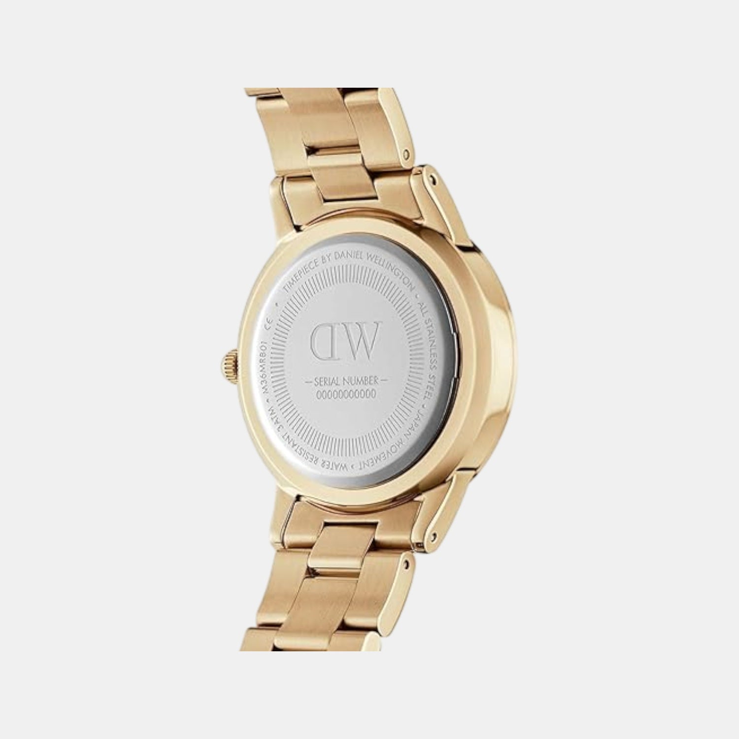 Iconic Women Quartz Green Dial Analog Stainless Steel Watch DW00100553