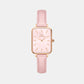 Quadro Women Pink Analog Leather Watch DW00100636K