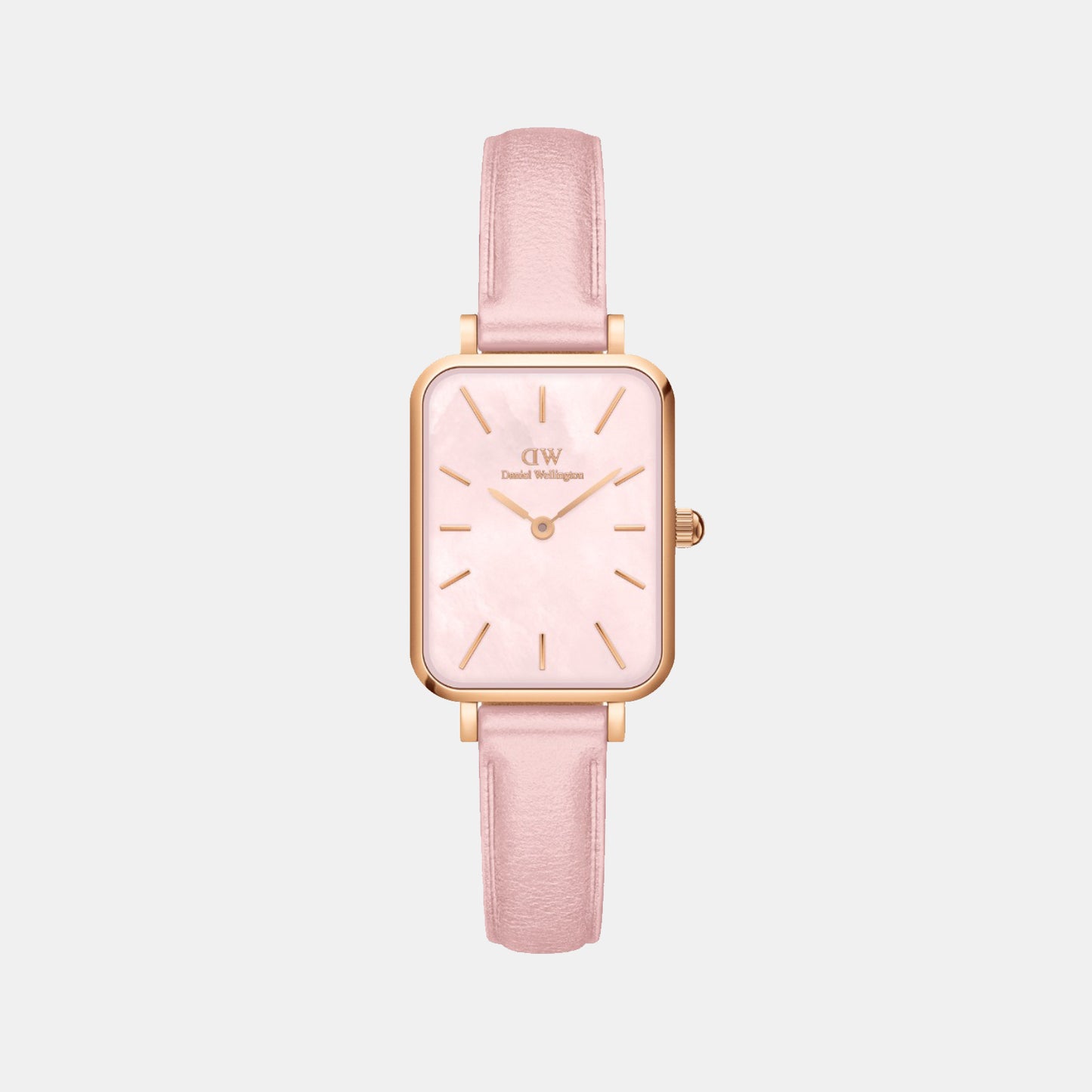 Quadro Women Pink Analog Leather Watch DW00100636K