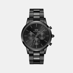 Daniel Wellington Round Black Chronograph watch