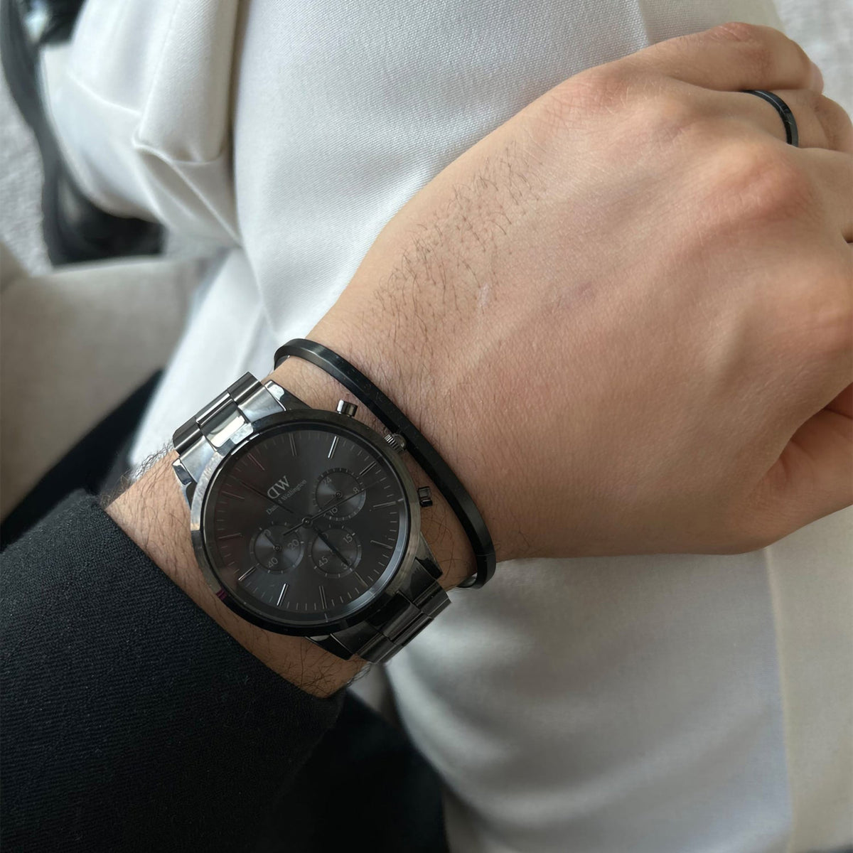 Daniel Wellington Stainless Steel Round watch