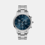 Daniel Wellington Round Blue Chronograph watch