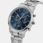 Iconic Men's Blue Chronograph Stainless Steel Watch DW00100644K