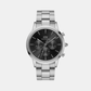 Iconic Female Black Chronograph Stainless Steel Watch DW00100645K