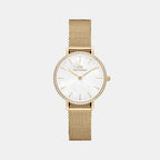 Daniel Wellington Round Mother Of Pearl Analog watch