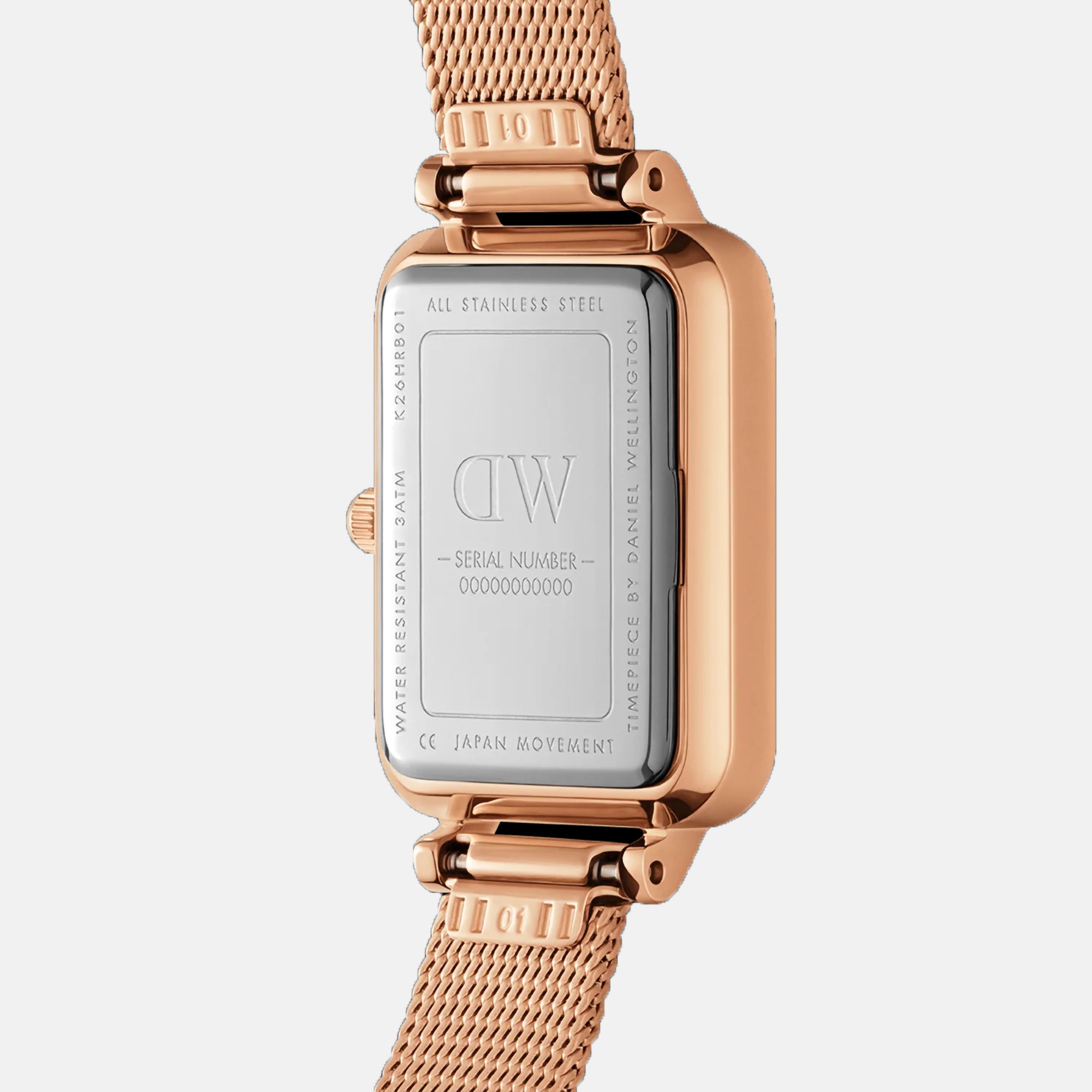 Daniel Wellington Women Rectangular Mother Of Pearl watch