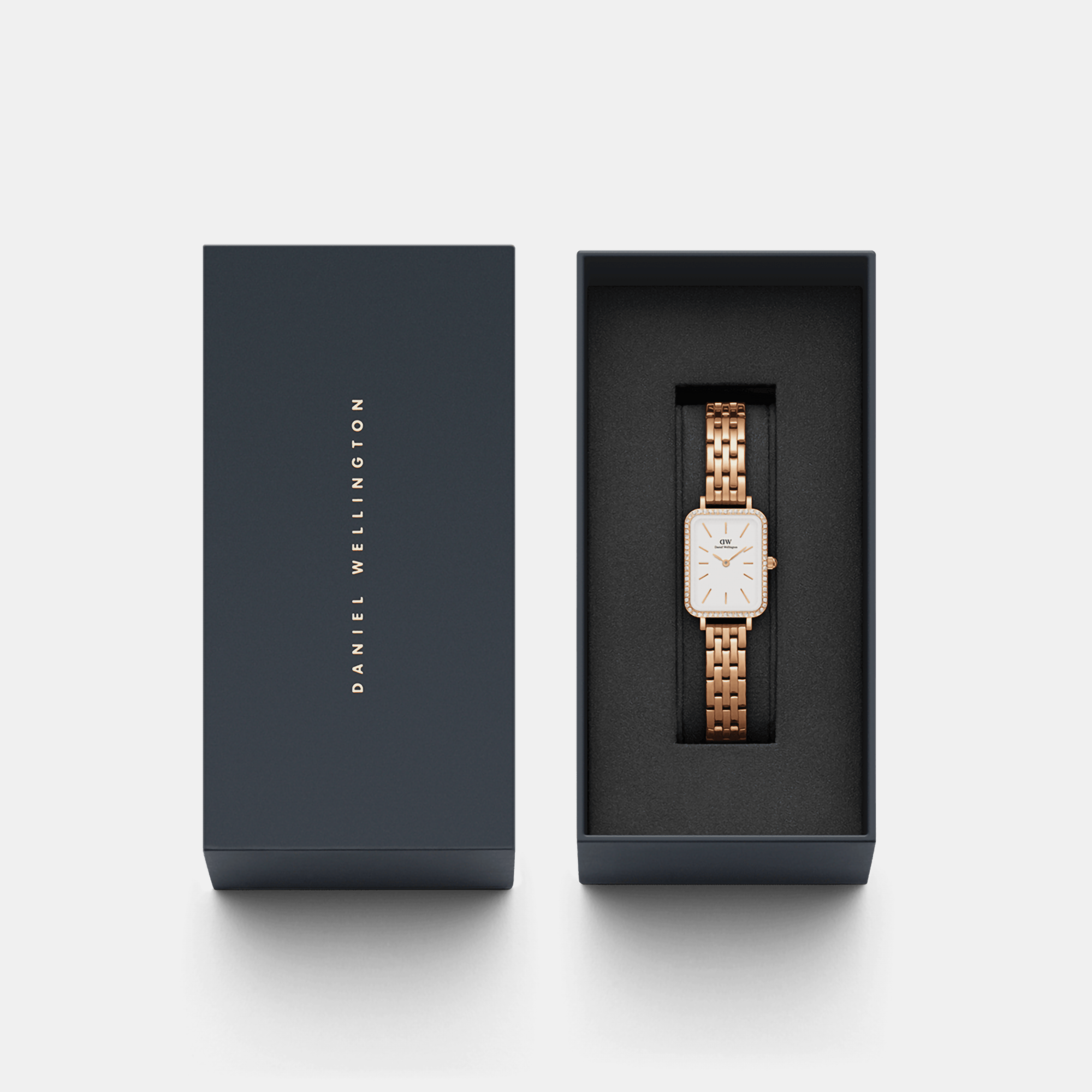 Daniel Wellington Stainless Steel Rectangular watch