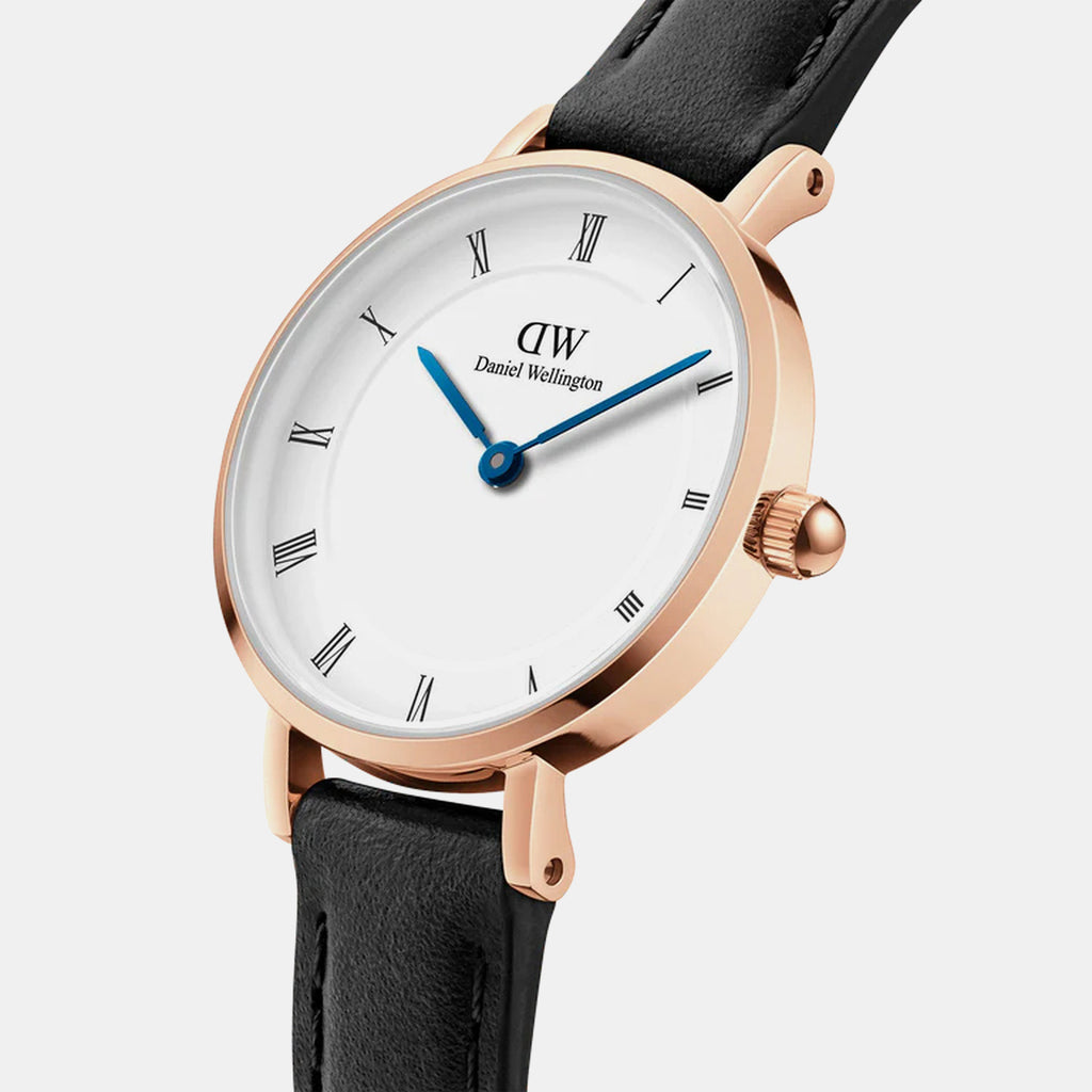 Women Quartz White Dial Analog Leather Watch DW00100683K