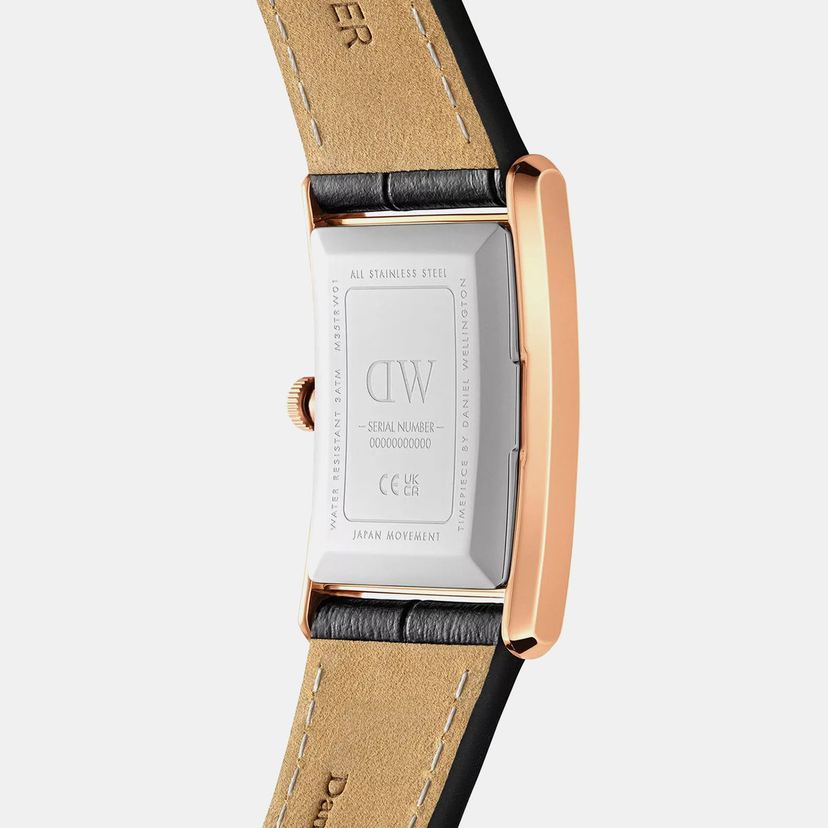 Bound Women Quartz White Dial Analog Leather Watch DW00100698